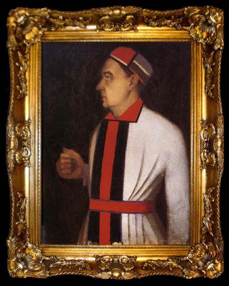 framed  Kasimir Malevich Portrait, ta009-2